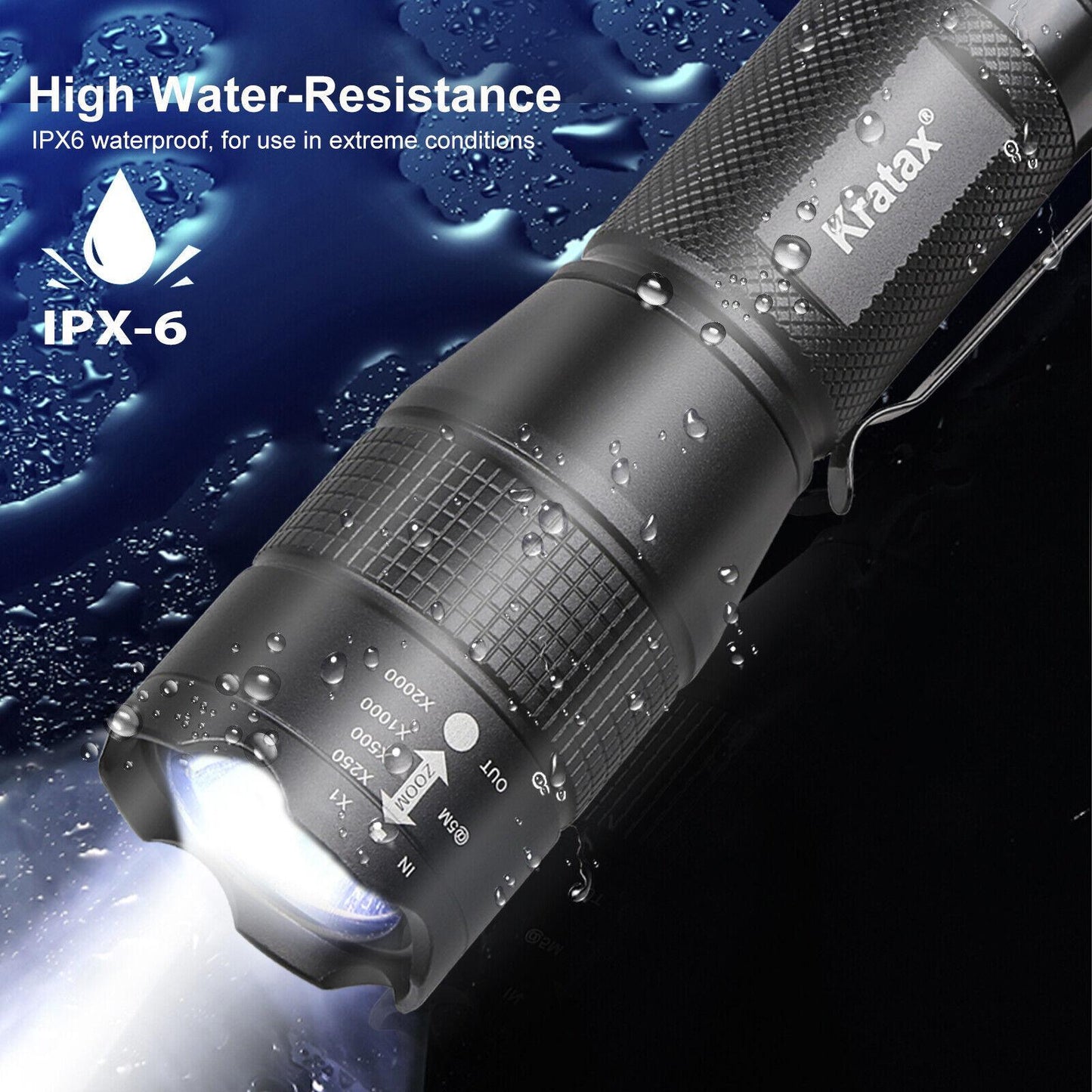 B-READY Small Ultra-Retractable LED Tactical Handheld Flashlight With Knife B-PREPARED 2026