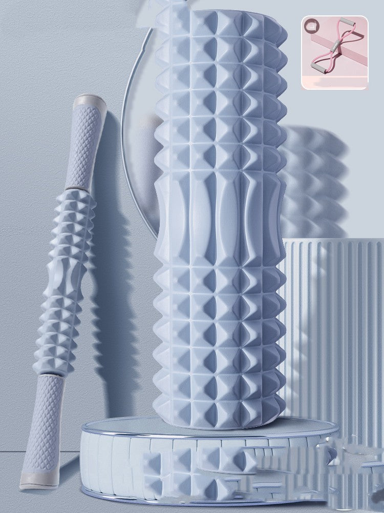 B-READY 26 Foam Shaft Roller Mace Yoga Supplies Massage Shaft Yoga Post including 12 Month Yoga Course