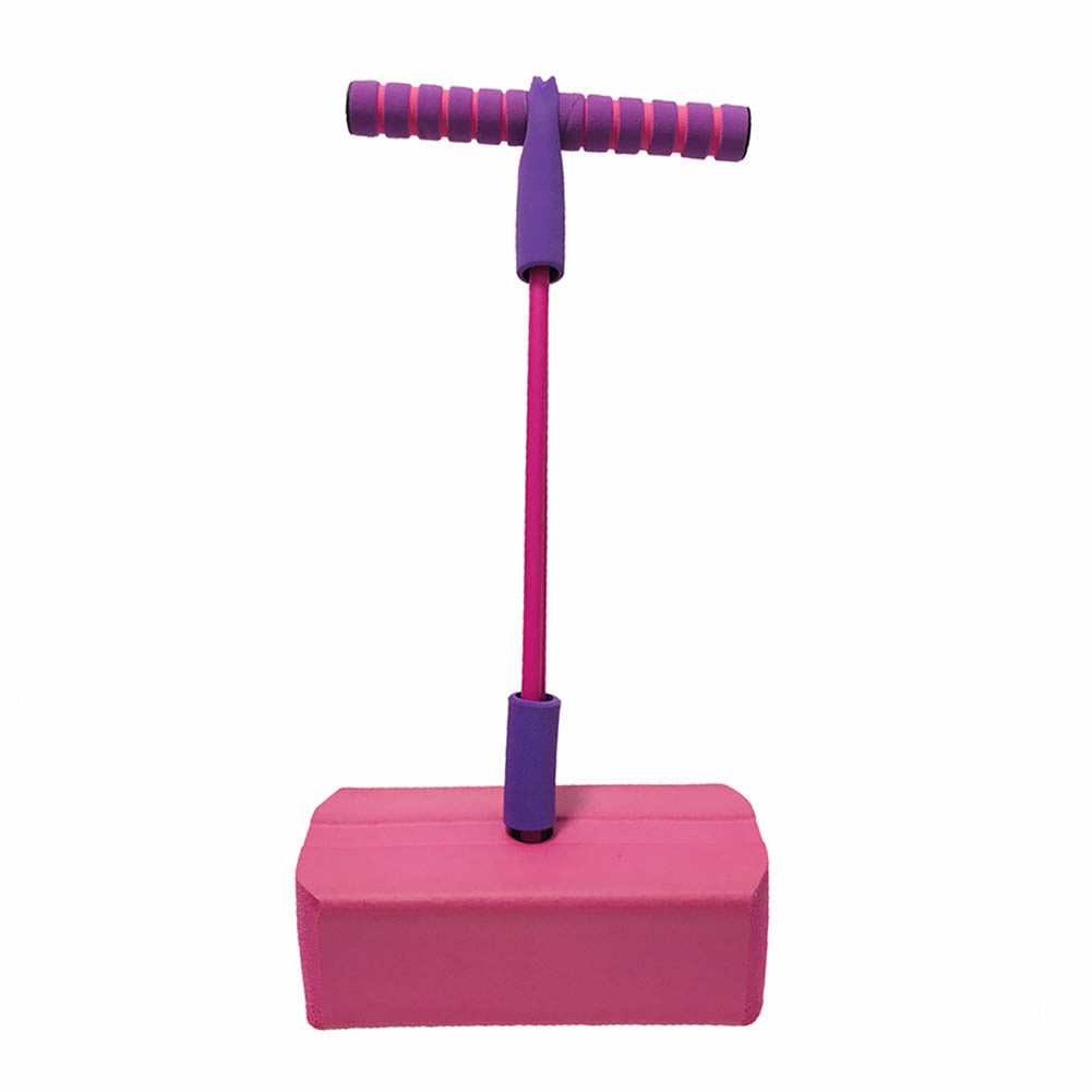 B-READY Kindergarten Fitness Bouncing Outdoor Toy Children Long High Flashing Jumping Pole Kids Children