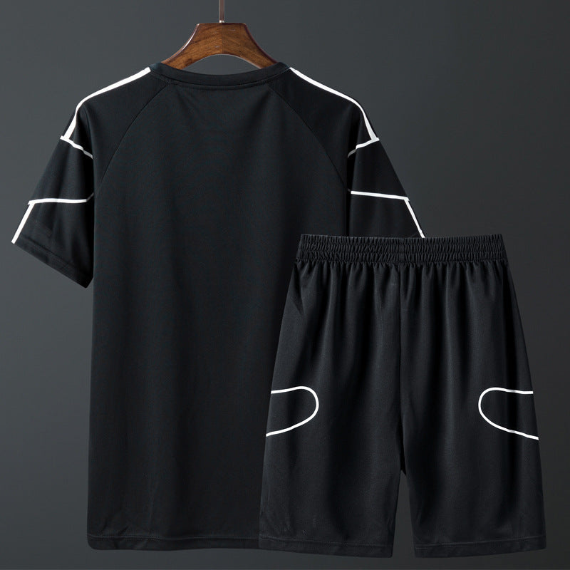 B-READY 
Unisex Short sleeved sportswear shorts suit