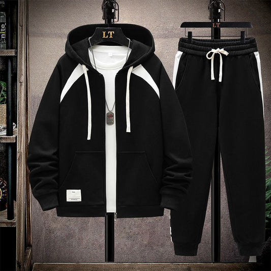 B-READY Originals unisex Couple Gym Sport Fitness Matching Casual Sports Suit Men's Loose Sportswear Hooded