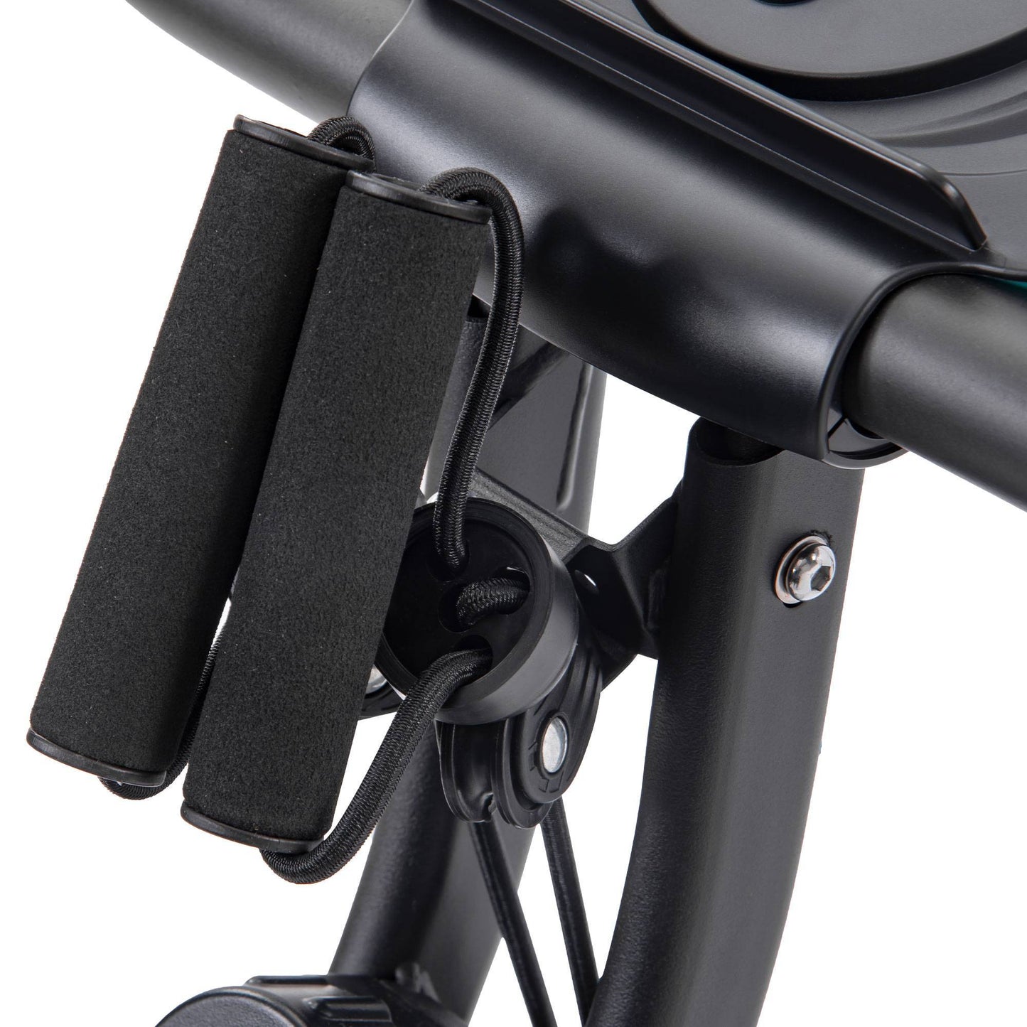 B-READY Heimtrainer, zusammenklappbar, Fitness-Aufrecht-Liegerad, X-Bike, einstellbarer Widerstand