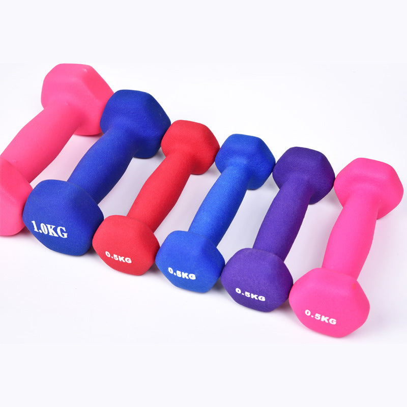 B-READY Dip Dumbbell Children Exercise Home Yoga Aerobics Hand Bell 26