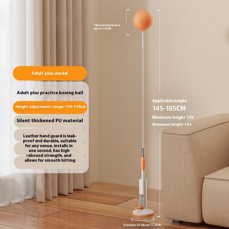 B-READY Boxing Reaction Ball Household Sandbag Vertical Tumbler Sandbag for Family Kids Adults