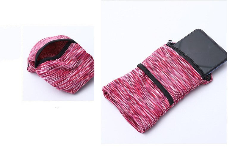 Outdoor Sports Wrist Mobile Phone Arm Strap Key Arm Bag