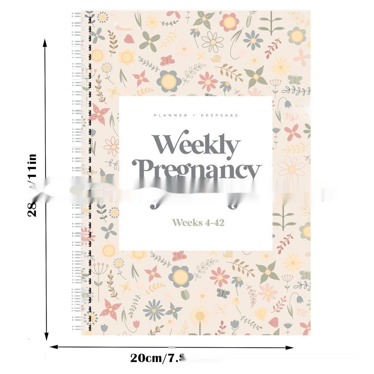 Weekly Pregnancy Diary Notebook Pregnancy Weekly