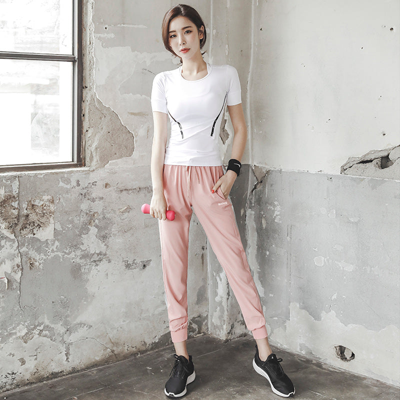 B-READY 
Woman Yoga Gym Outdoor Morning Running Clothes