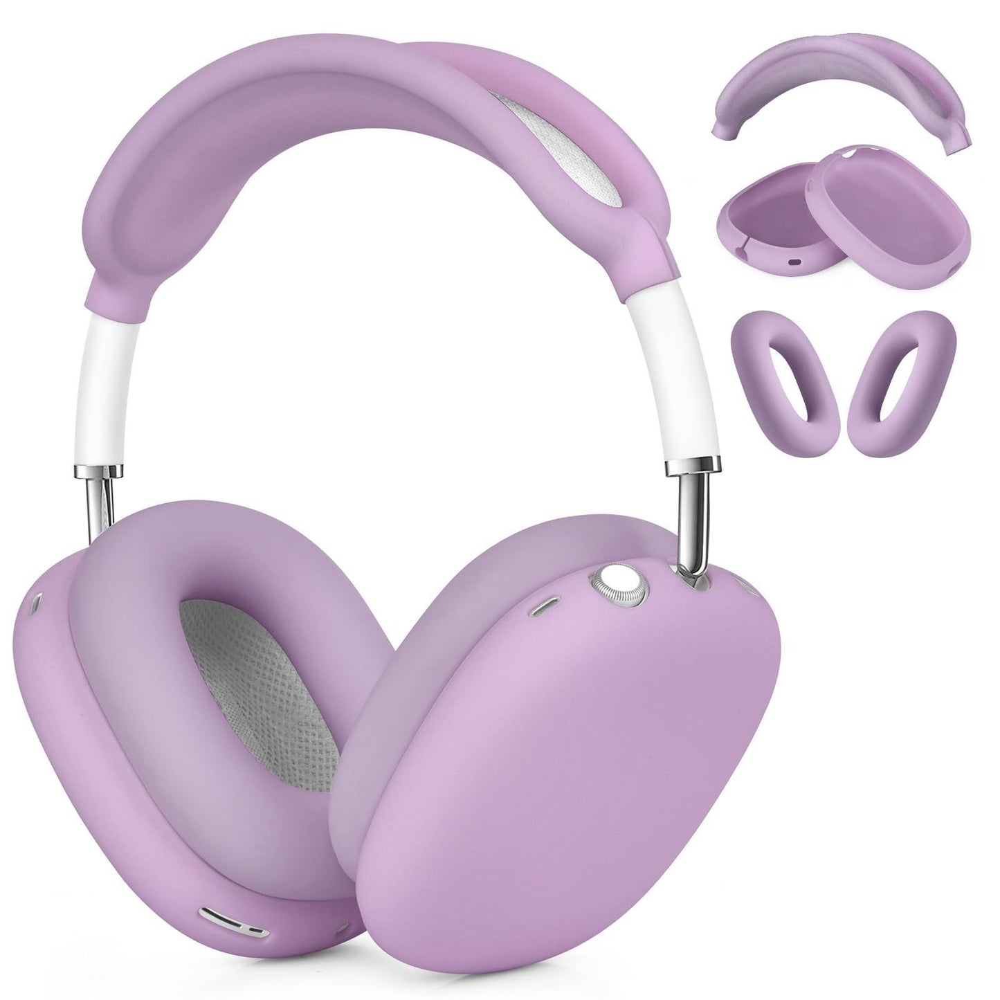 B-READY Gym Sport Running Fitness Headphone Head-mounted Bluetooth With Mic Noise-canceling Bass Boost new Model 26 Earphone Case Silicone Earphone Case Bluetooth Headphone Case Head-mounted Protective Case