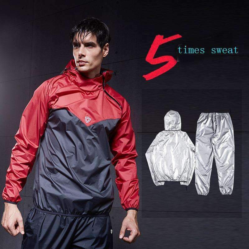 B-READY real Men's Sportswear Gym Fitness Bodybuilding T-shirt sweat hooded jacket Pants set