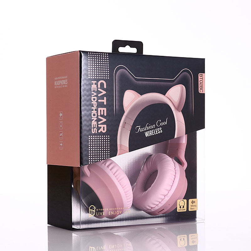 B-READY Kids Girls Noice Cancelation Cute Bluetooth 5.0 Headphone Stereo Wireless Headset