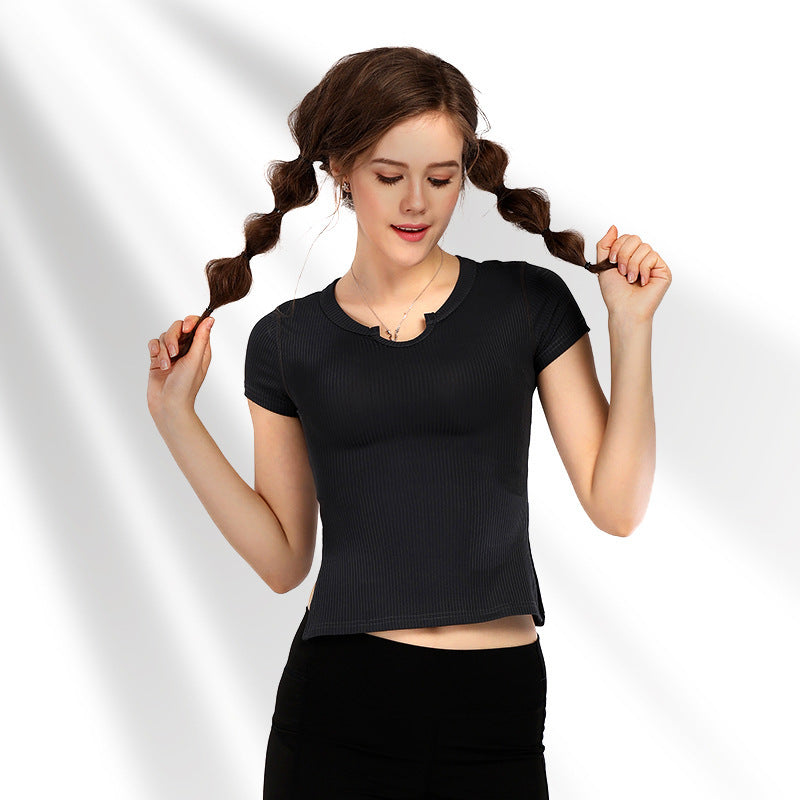 B-READY Tight short sleeve yoga suit