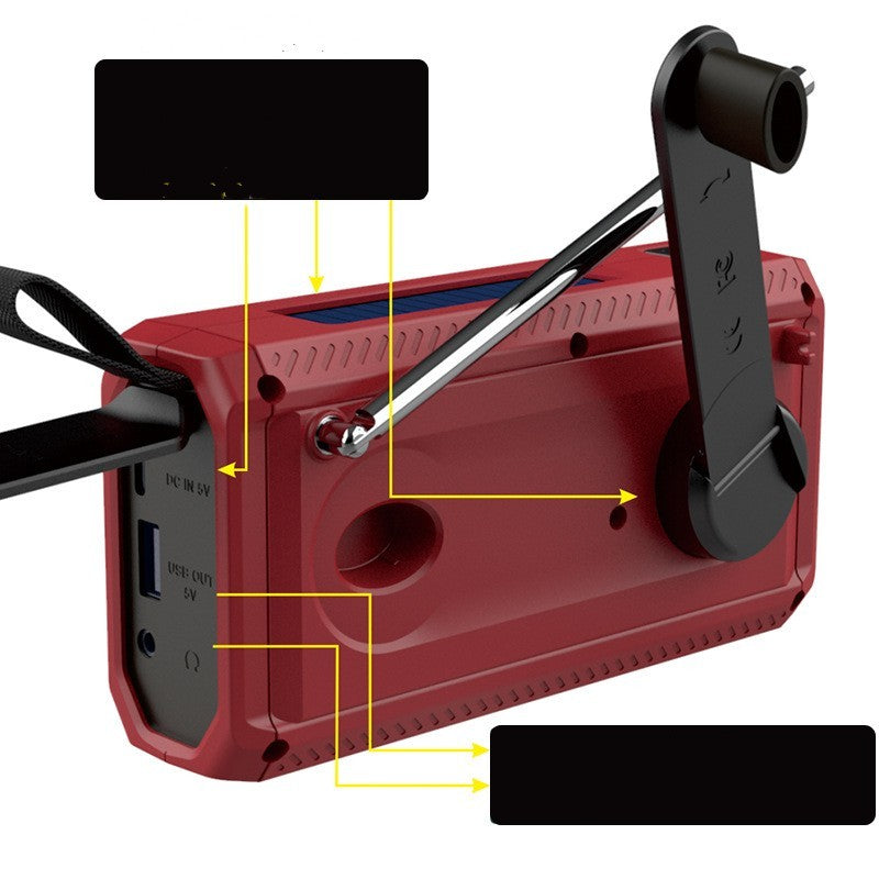 B-READY Outdoor Emergency Radio Solar Hand-generated High Brightness Lighting B-PREPARED 2026