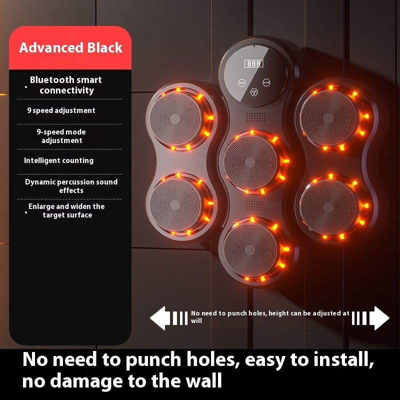 B-READY Smart Home Music Boxing Machine Adjustable Response Training Equipment