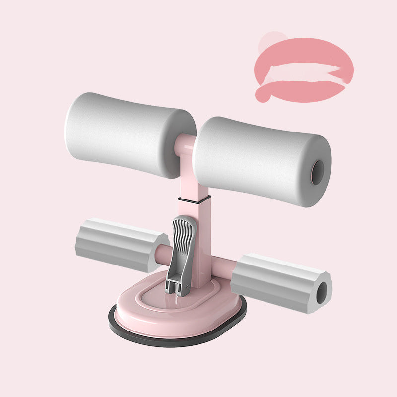 B-READY Couple Adjustable Sit-up Bar Floor Assistant Abdominal Exercise Stand