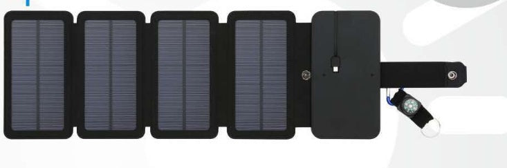 B-READY Outdoor 8W folding solar charger Direct charging collapsible solar package Off-road emergency mobile power supply B-PREPARED 2026