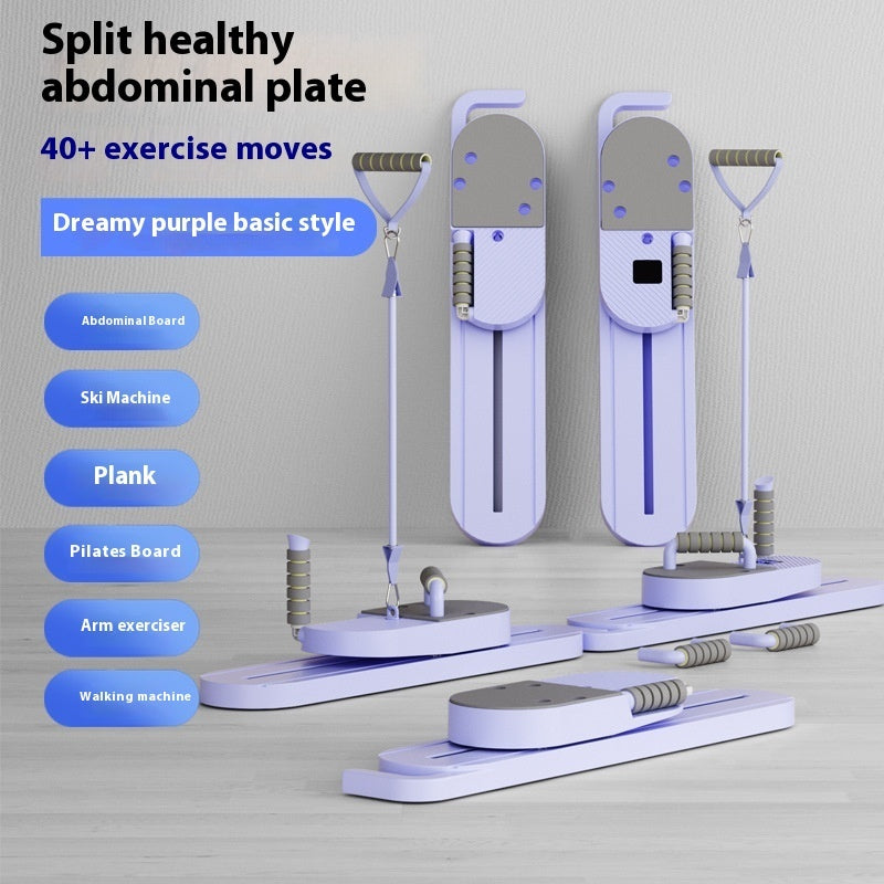 B-READY Home Multifunctional Split Pilates Fitness Board Training Equipment incl. Course
