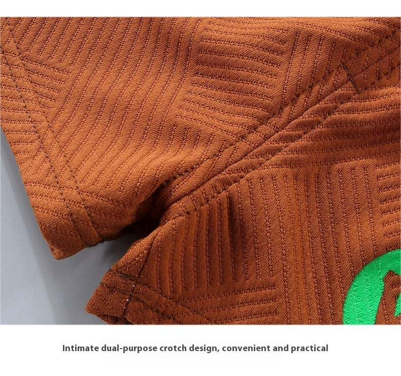 B-READY Children's Vest Suit Western Style Loose Children's Clothing