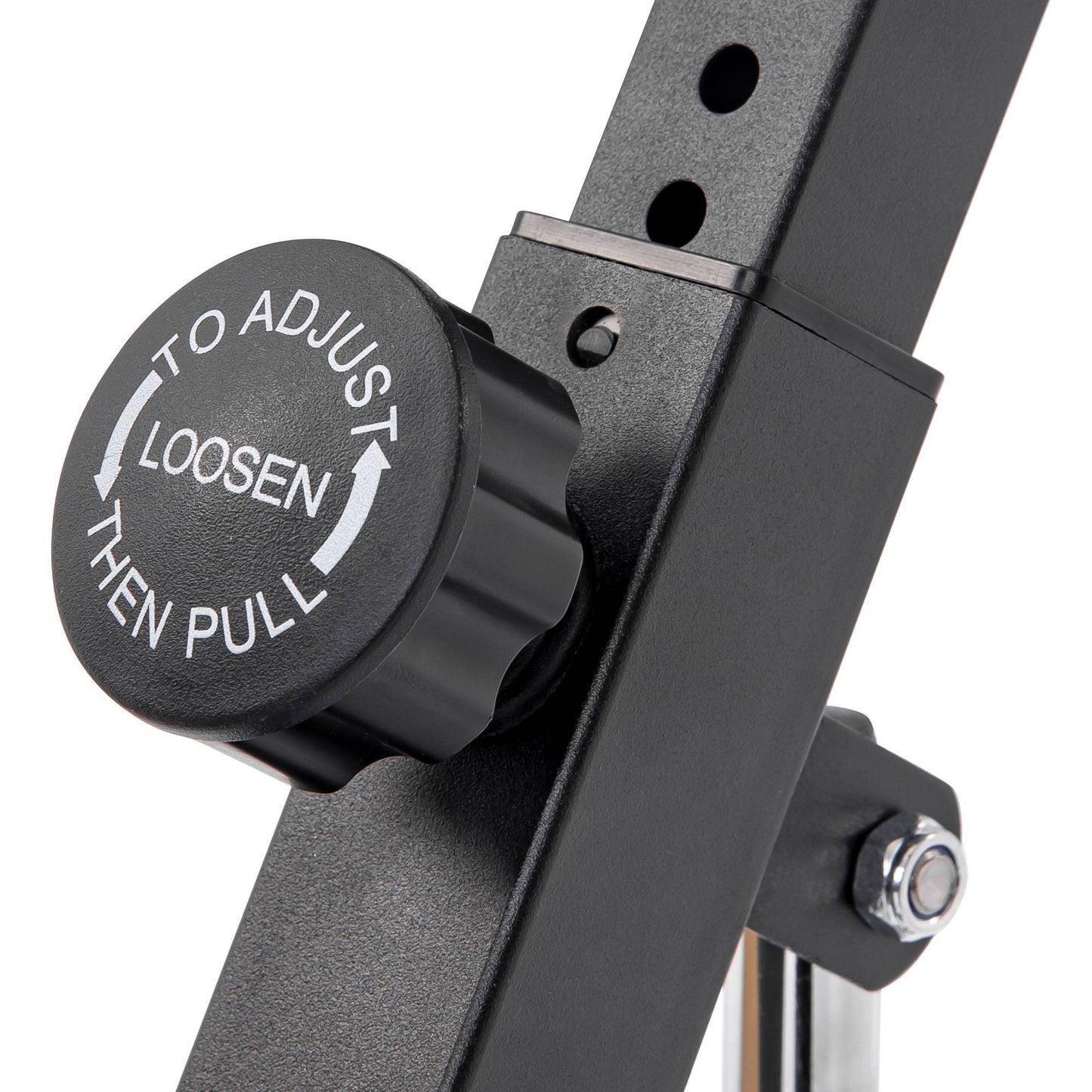 B-READY Heimtrainer, zusammenklappbar, Fitness-Aufrecht-Liegerad, X-Bike, einstellbarer Widerstand