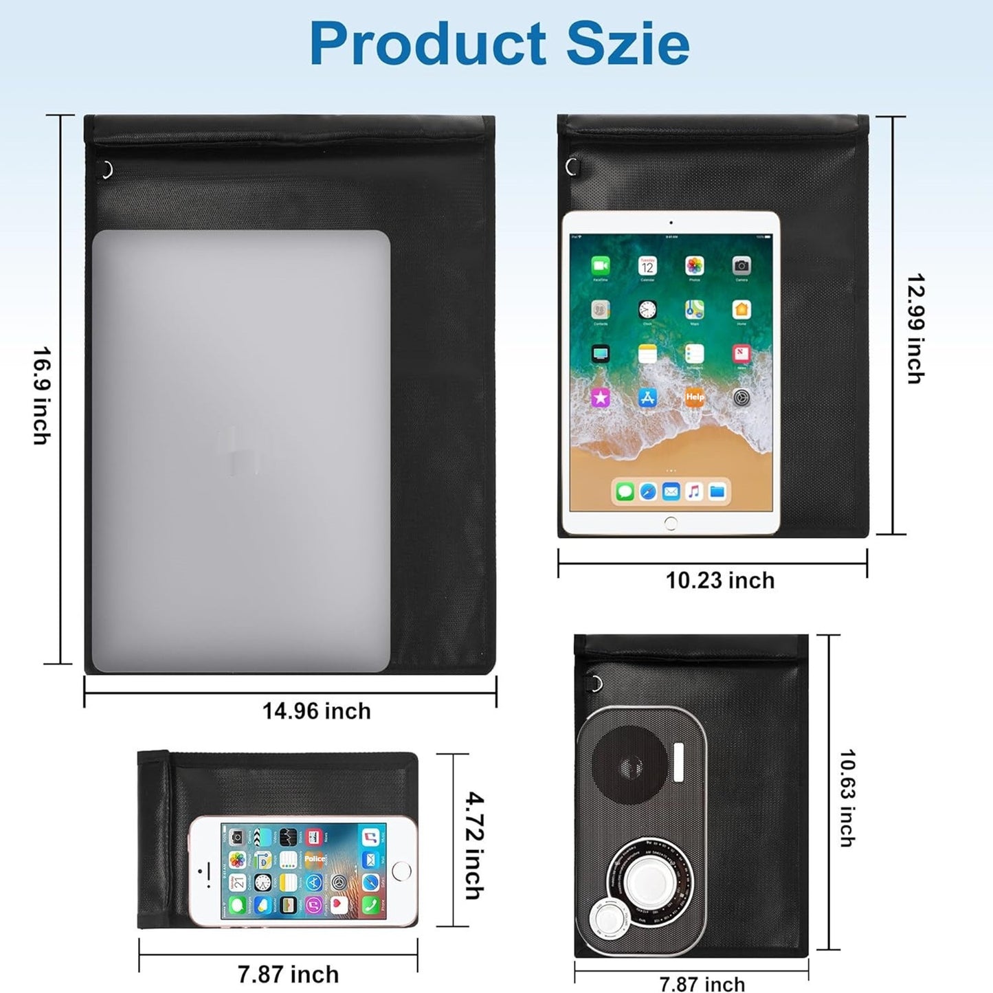 B-READY Anti-theft Anti-tracking Waterproof And Fireproof Shielding Sleeve B-PREPARED 2026