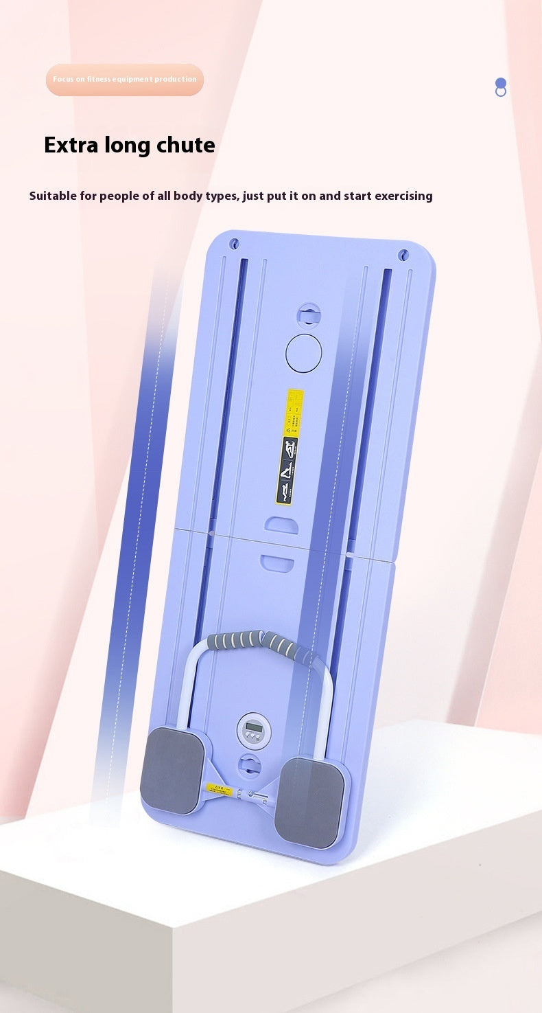 B-READY Home Gym Trainer Multi-functional Supine Board Home Sports Exercise Firm Abs Abdominal Muscle Flat Support Fitness Equipment incl. Trainings Course