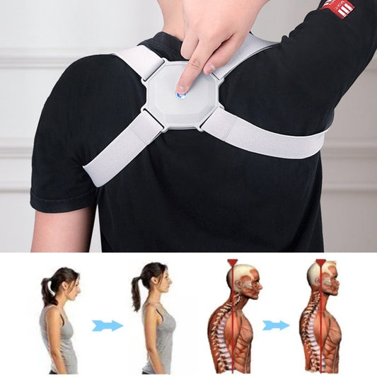 B-READY Smart Phone connect Bluetooth Posture Corrector Adjustable Kids Adults Hunchback Back Correction Belts Real-time Posture Assessment Training