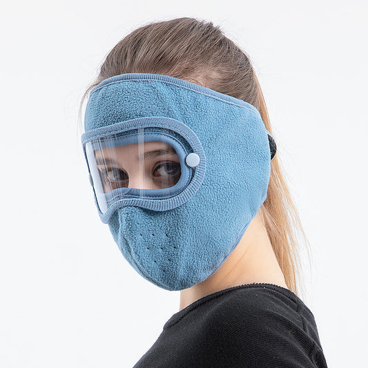 B-READY Face Mask Autumn and Winter Warm Mask Mask Polar Fleece Riding