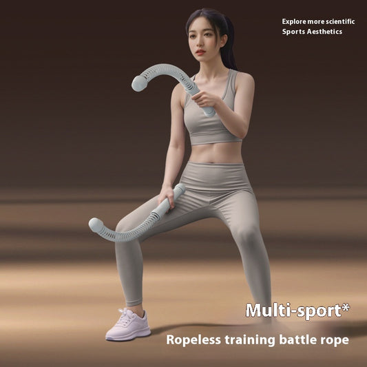 B-READY Home Strength Physical Fitness Training Household Workout Arm Strength Muscle Professional Battle Rope