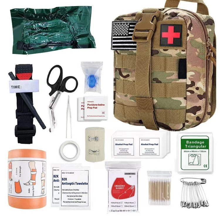 B-READY Home and Outdoor Travel Survival First Aid Kit B-PREPARED in every Situation perfect Gift