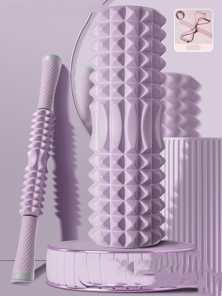 B-READY 26 Foam Shaft Roller Mace Yoga Supplies Massage Shaft Yoga Post including 12 Month Yoga Course