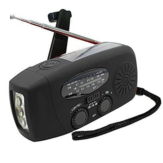 B-READY Solar hand crank radio flashlight B-PREPARED 2026