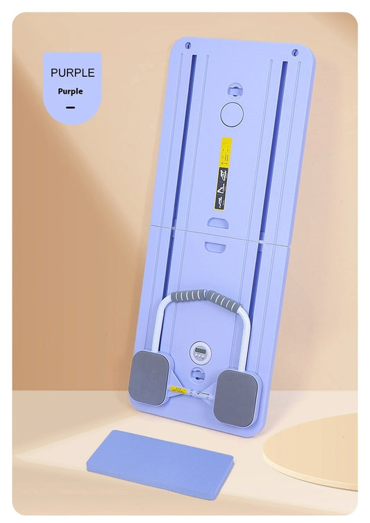 B-READY Home Gym Trainer Multi-functional Supine Board Home Sports Exercise Firm Abs Abdominal Muscle Flat Support Fitness Equipment incl. Trainings Course