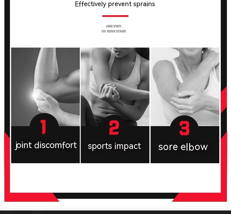 B-READY Weightlifting Fitness Sports Thickening Elbow Pads