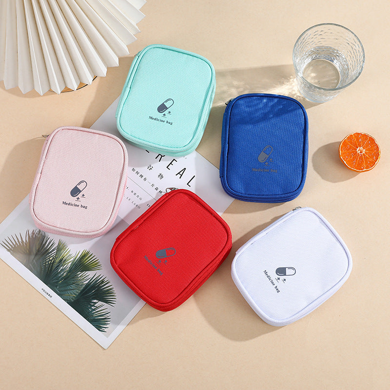 B-READY Travel School Kindergarten Portable Medicine Bag Outdoor First Aid Home Drug Storage B-PREPARED 2026