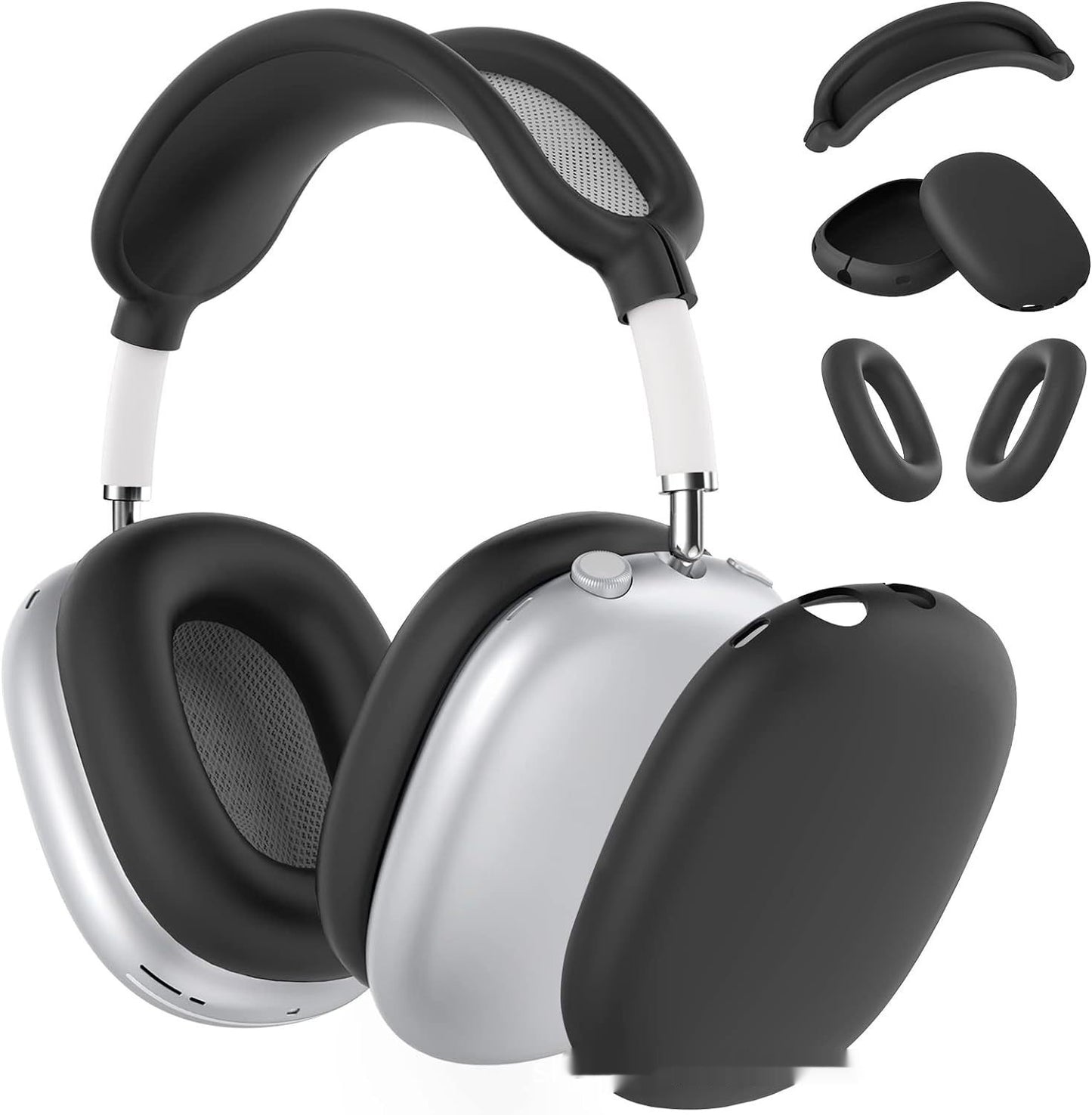 B-READY Gym Sport Running Fitness Headphone Head-mounted Bluetooth With Mic Noise-canceling Bass Boost new Model 26 Earphone Case Silicone Earphone Case Bluetooth Headphone Case Head-mounted Protective Case