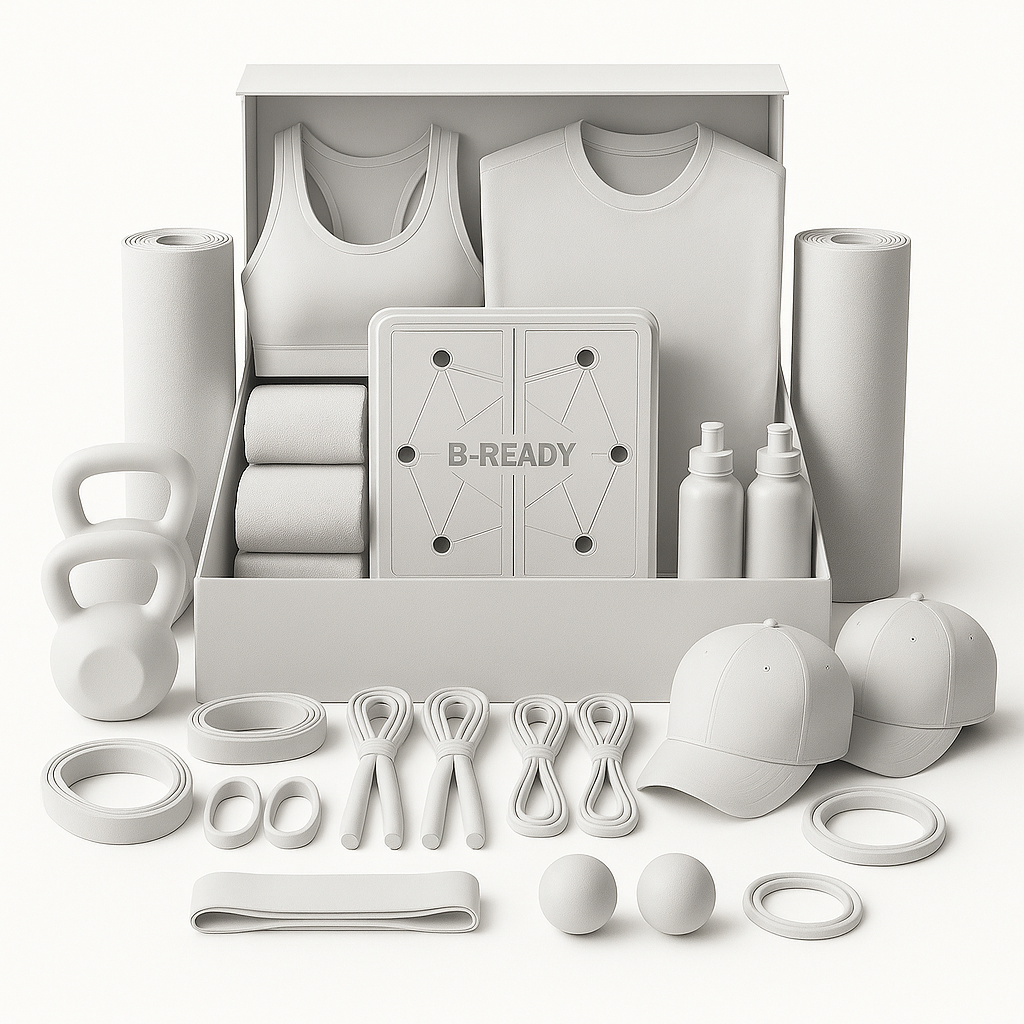 B-READY Ultimate Home Trainer Box incl. matching Fitness Courses for free.