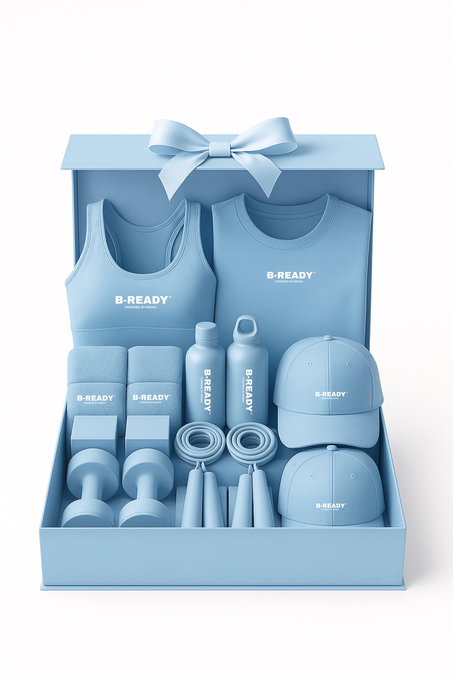B-READY Starter Couple Box – Limited Edition GYM incl. matching Fitness Courses for free.