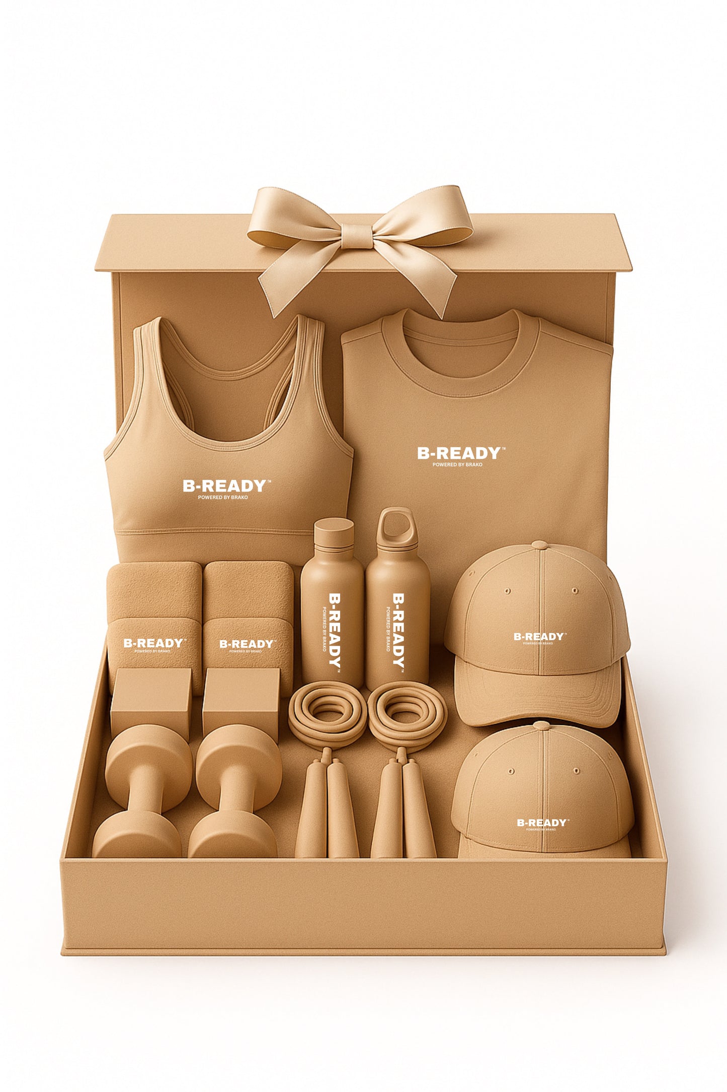 B-READY Starter Couple Box – Limited Edition GYM incl. matching Fitness Courses for free.