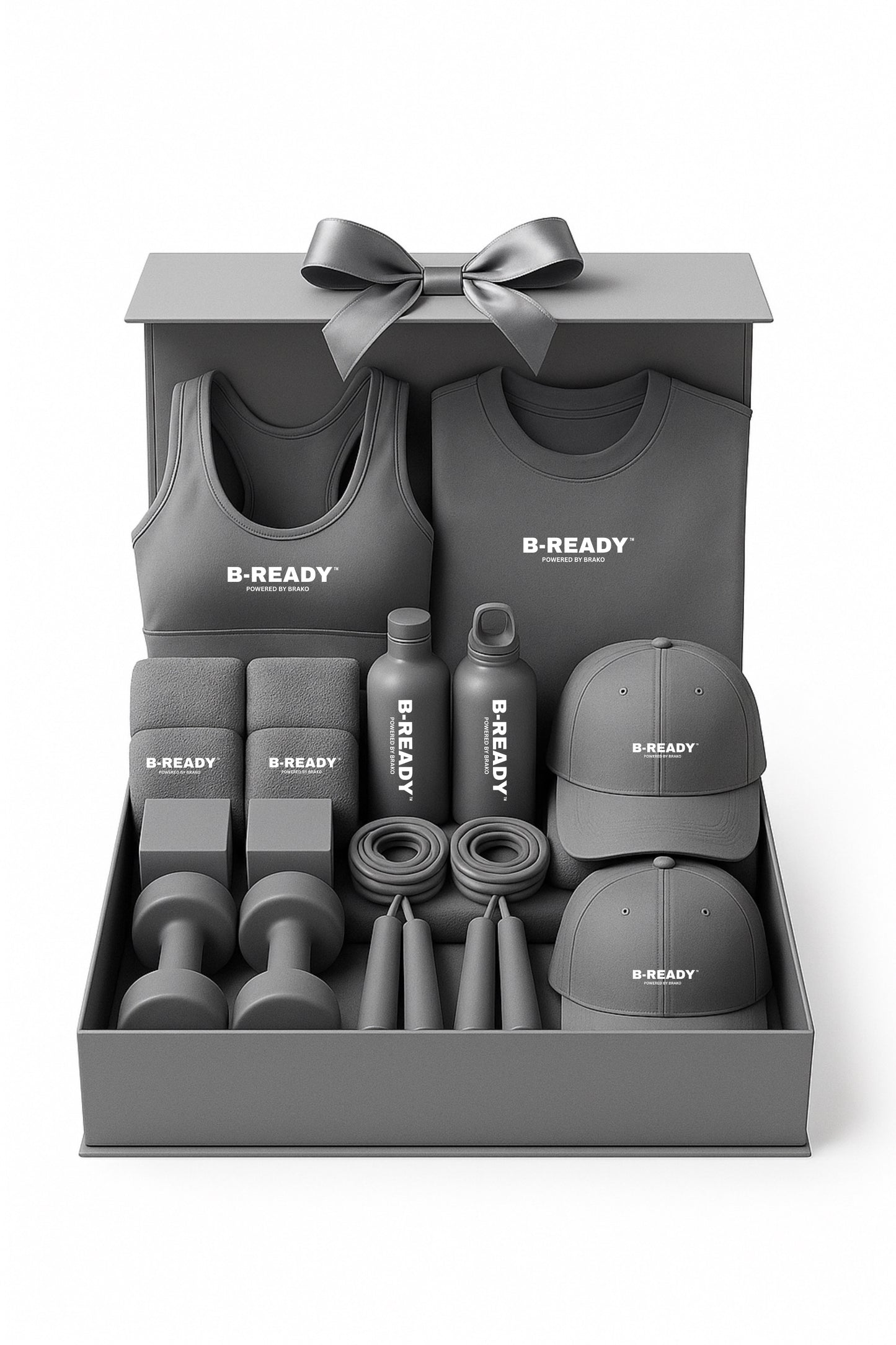 B-READY Starter Couple Box – Limited Edition GYM incl. matching Fitness Courses for free.