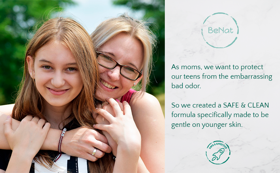 B-READY All-Natural Deodorant for Kids & Teens