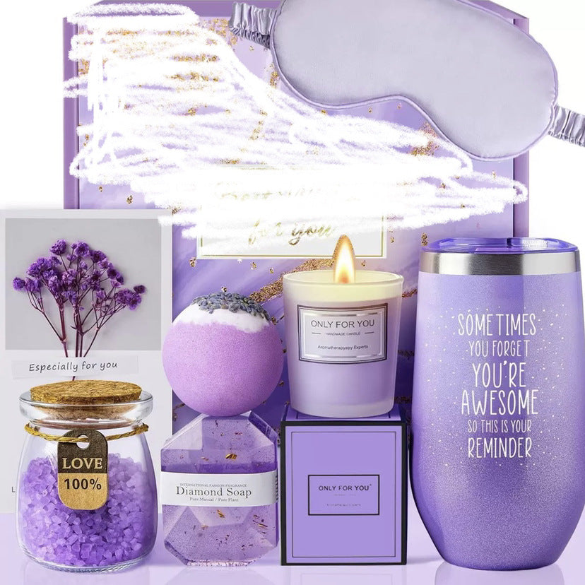 B-READY Aromatherapy Candle Bath Set Gift Box different Options 2026