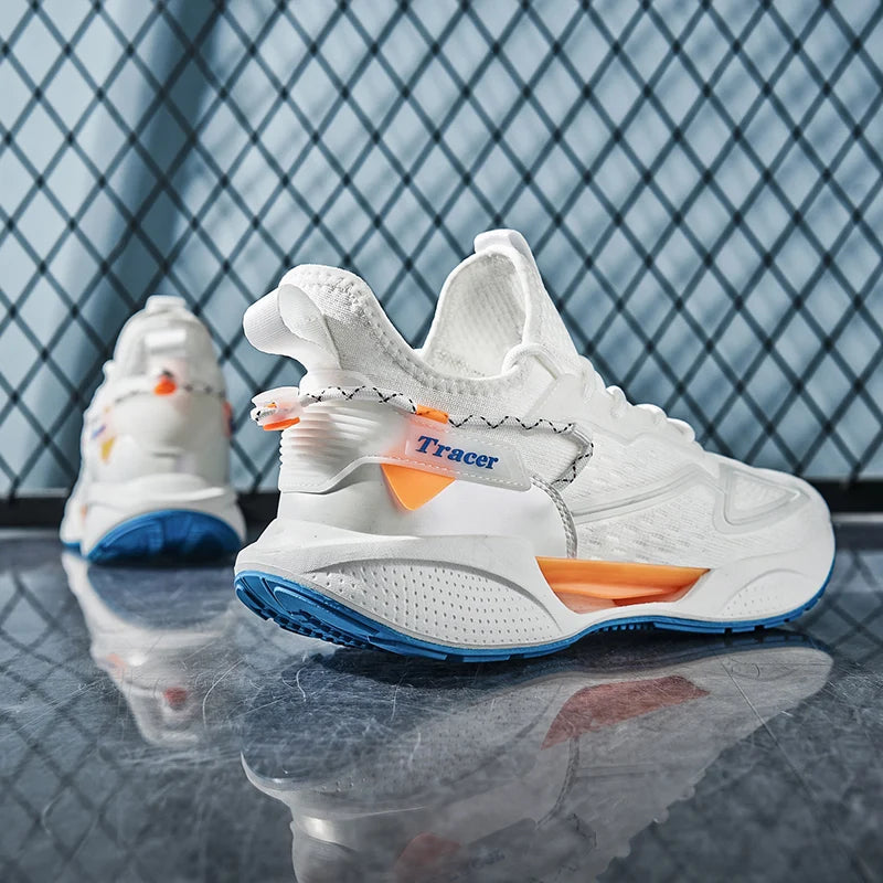 B-READY Marathon Men Running Shoes German High Quality Lightweight Mesh Thick-soled Men's Shoe Sports Shoes Fashionable Lace Up Casual Sneakers 2026