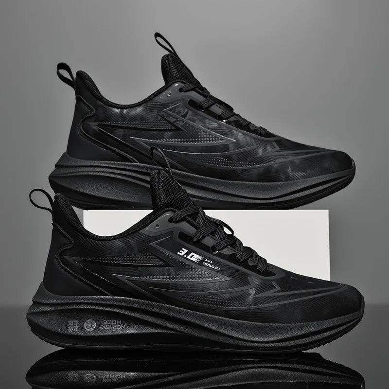 B-READY Marathon Sport Running Shoes Men And Woman Waterproof Sneakers Men Non-slip Jogging Men's Shoes Outdoor Casual Walking Shoes Male Footwear