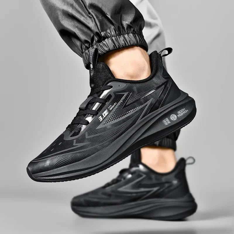 B-READY Marathon Sport Running Shoes Men And Woman Waterproof Sneakers Men Non-slip Jogging Men's Shoes Outdoor Casual Walking Shoes Male Footwear