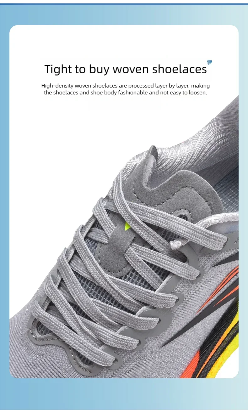 B-READY New Marathon Air Cushion Men Running Shoes Breathable marathon Sports light weight Sneakers Women's Comfortable Athletic Training German Quality