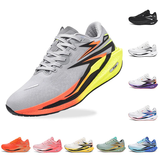 B-READY New Marathon Air Cushion Men Running Shoes Breathable marathon Sports light weight Sneakers Women's Comfortable Athletic Training German Quality