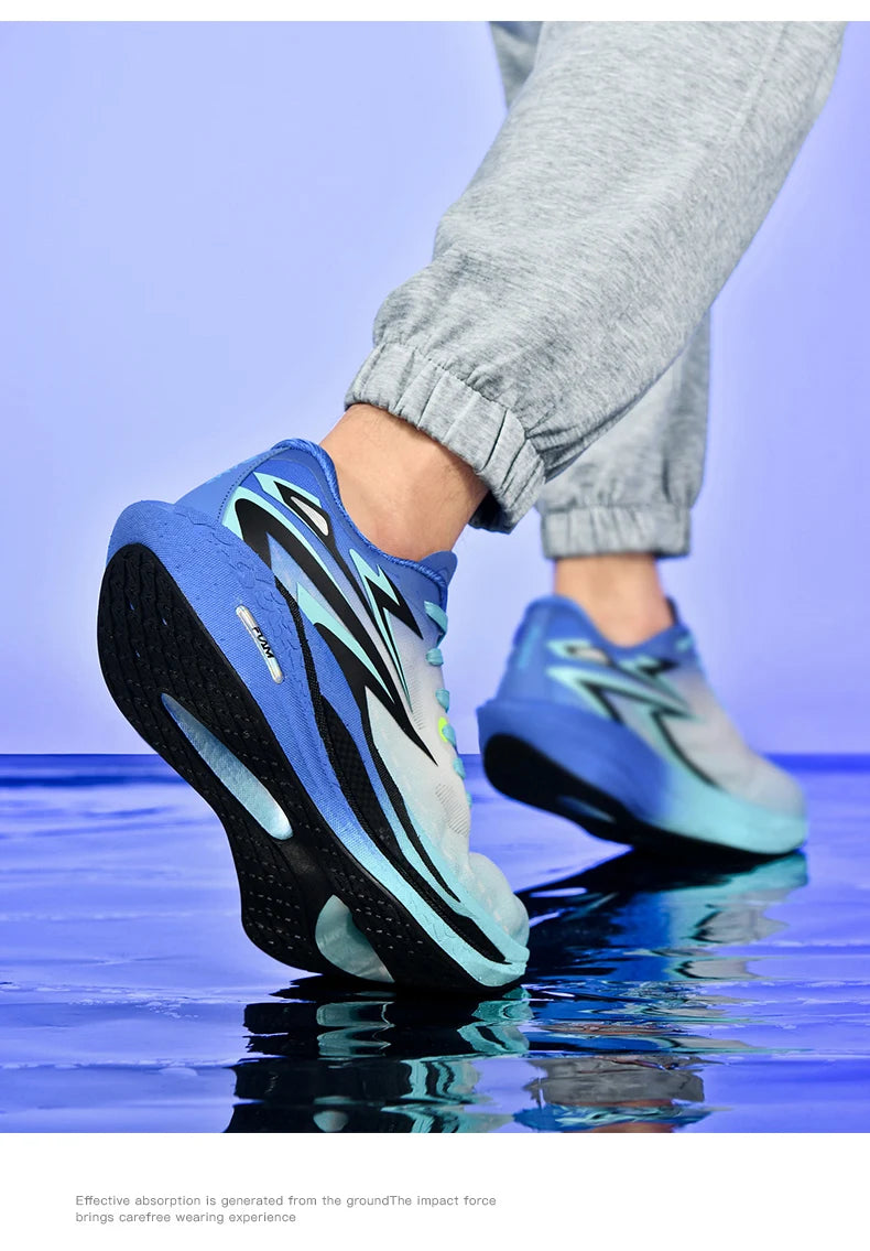 B-READY New Marathon Air Cushion Men Running Shoes Breathable marathon Sports light weight Sneakers Women's Comfortable Athletic Training German Quality