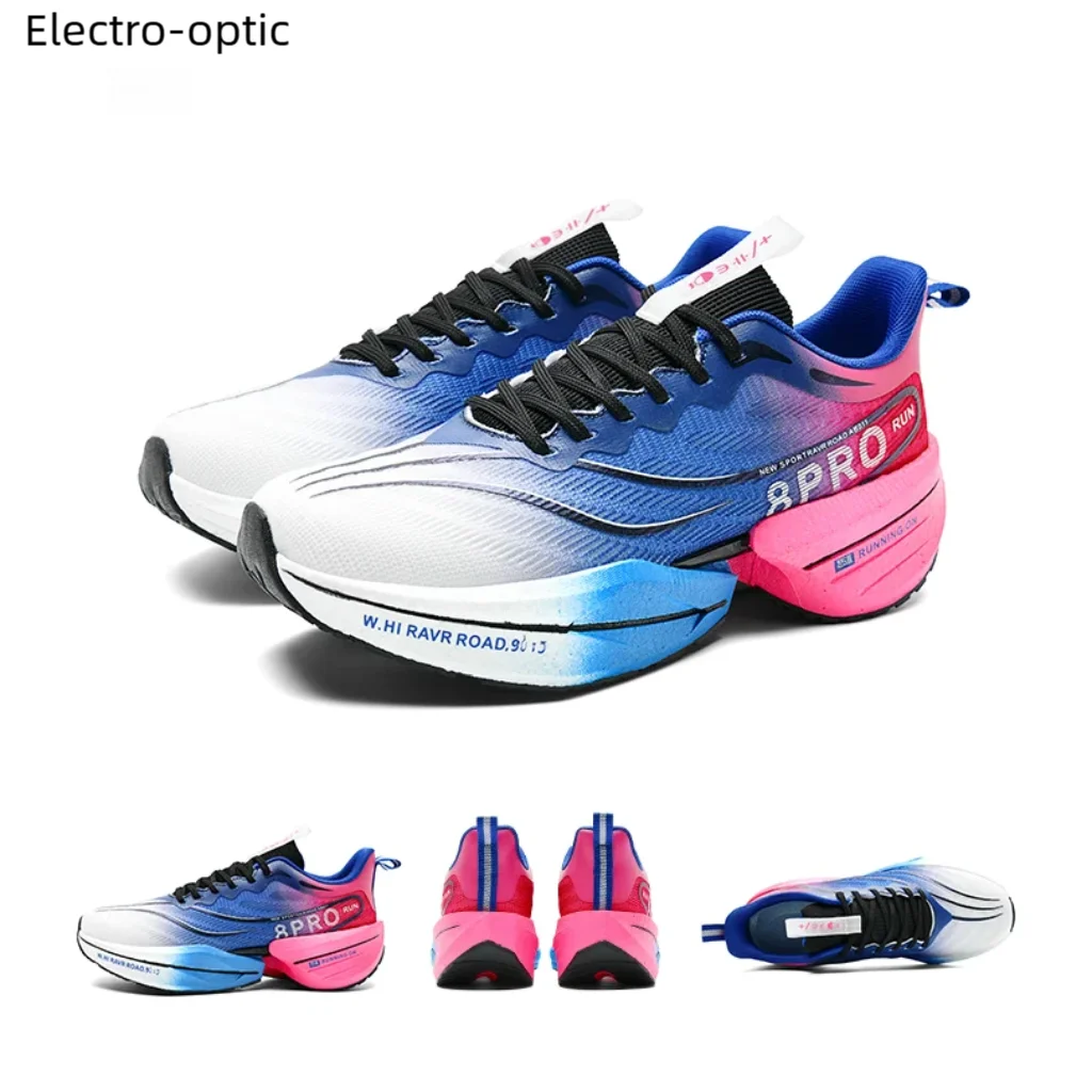 B-READY NEW Sports Running Shoes 2026 Men and Woman Marathon Breathable Comfortable Women Athletic Training Outdoor Sneakers Air Cushion Carbon Plate