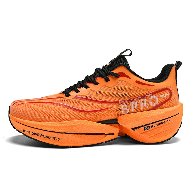 B-READY NEW Sports Running Shoes 2026 Men and Woman Marathon Breathable Comfortable Women Athletic Training Outdoor Sneakers Air Cushion Carbon Plate