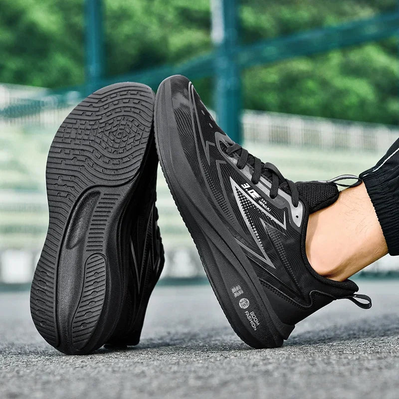 B-READY Marathon Sport Running Shoes Men And Woman Waterproof Sneakers Men Non-slip Jogging Men's Shoes Outdoor Casual Walking Shoes Male Footwear