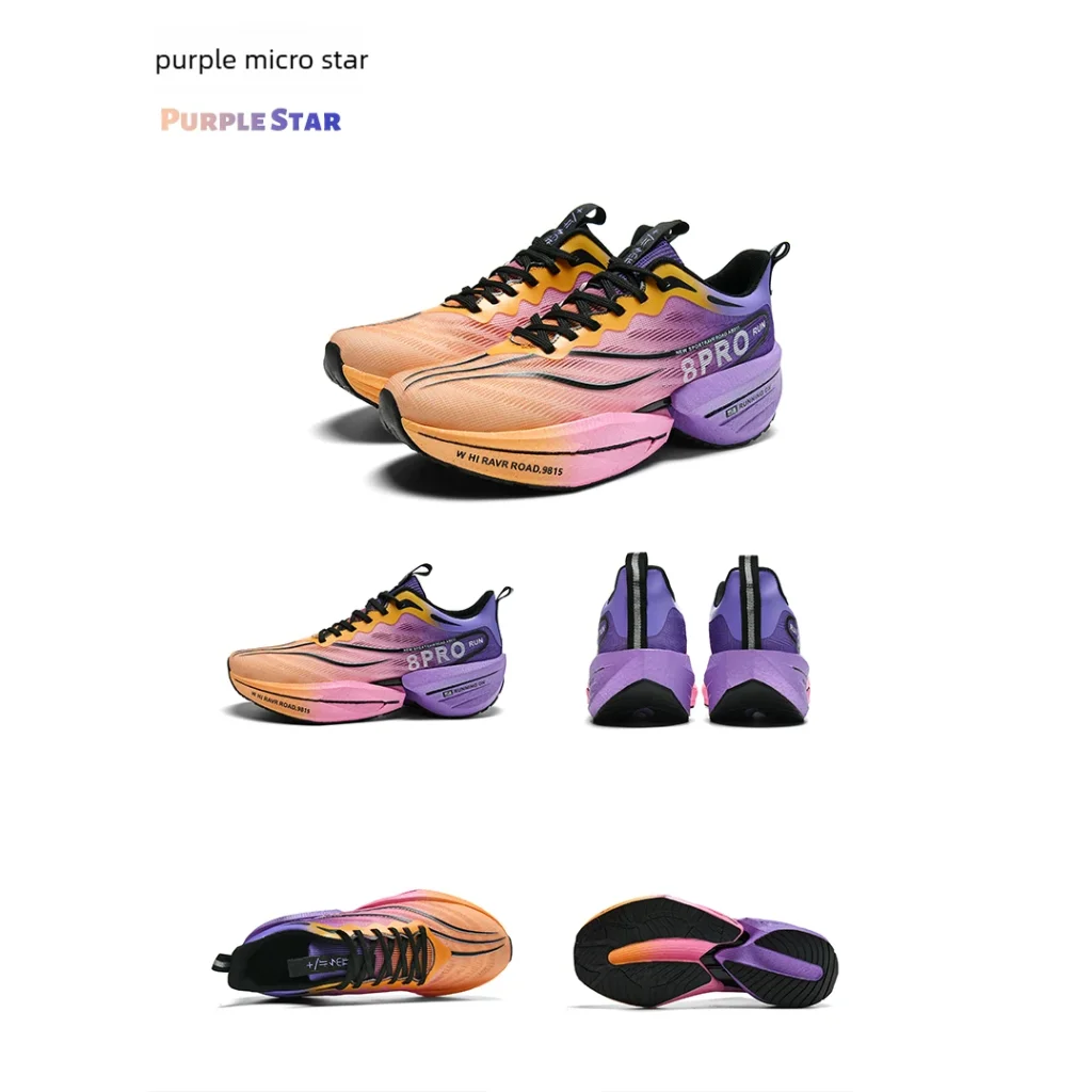 B-READY NEW Sports Running Shoes 2026 Men and Woman Marathon Breathable Comfortable Women Athletic Training Outdoor Sneakers Air Cushion Carbon Plate